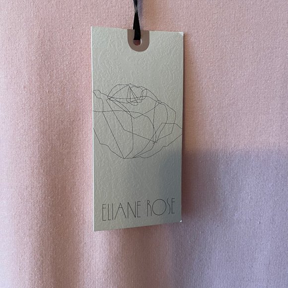 🔥 Eliane Rose | Pink Long-Sleeved Sweatshirt Shift Dress XS NWT - Picture 5 of 10